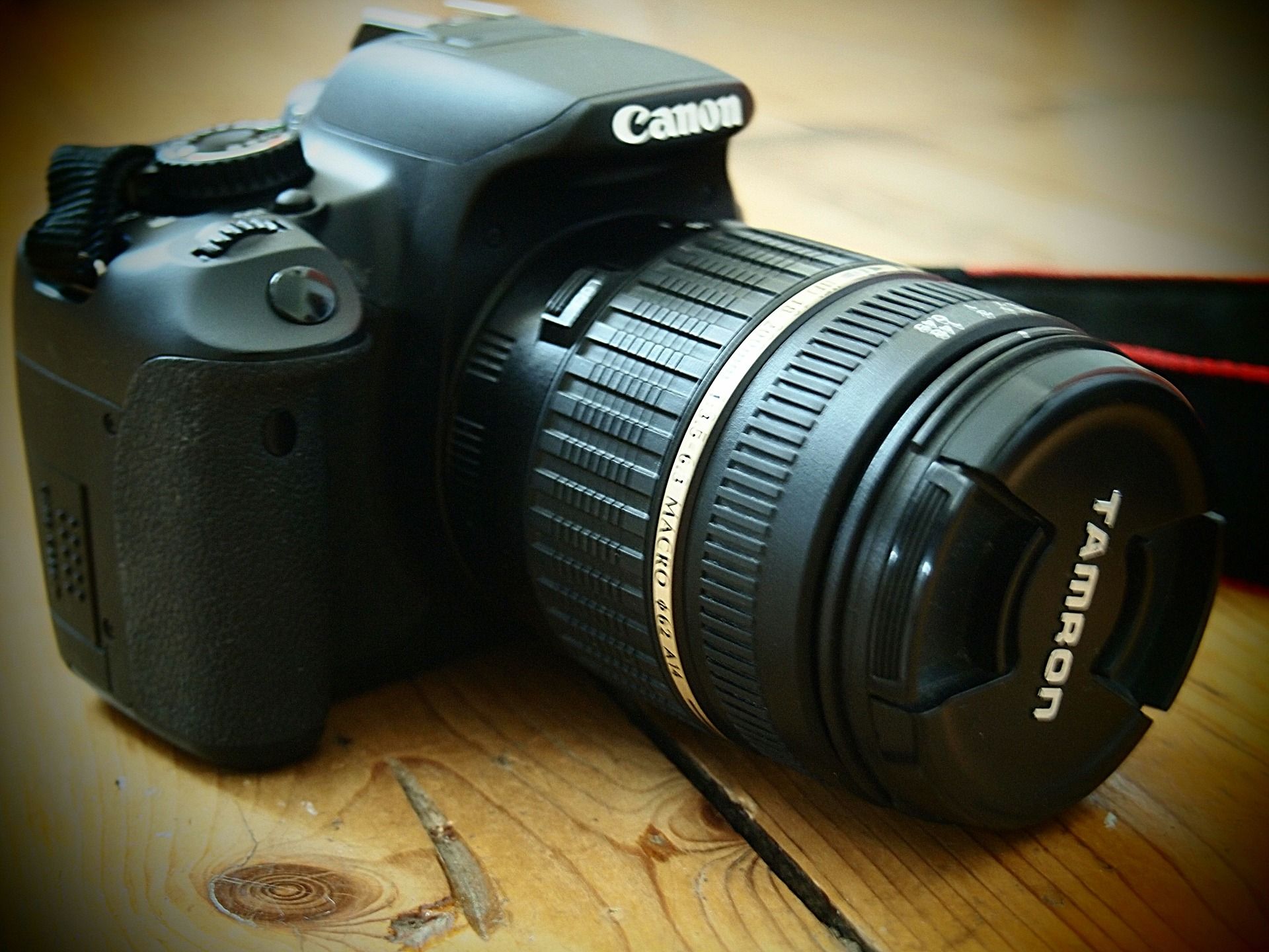 Canon Kamera und Tamron Objektiv